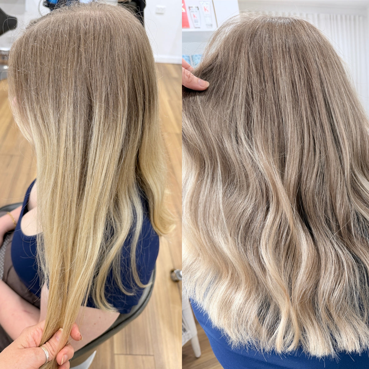 Blonde to Natural